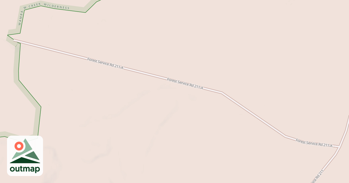 Map of MILL BRANCH A
