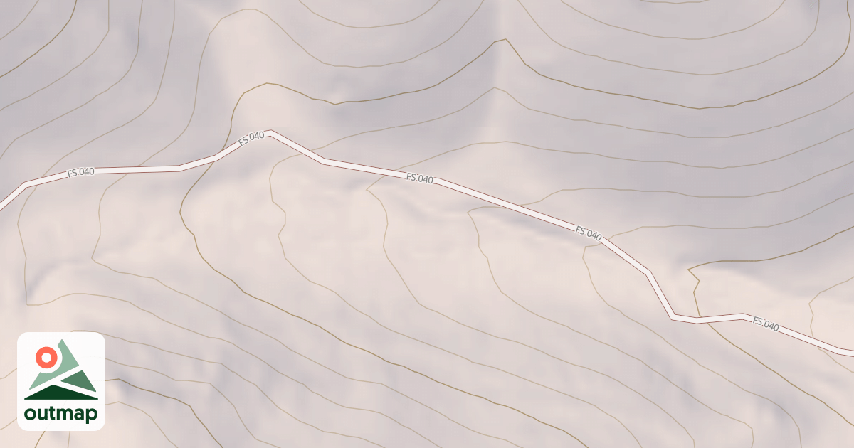 Map of HARKER CANYON