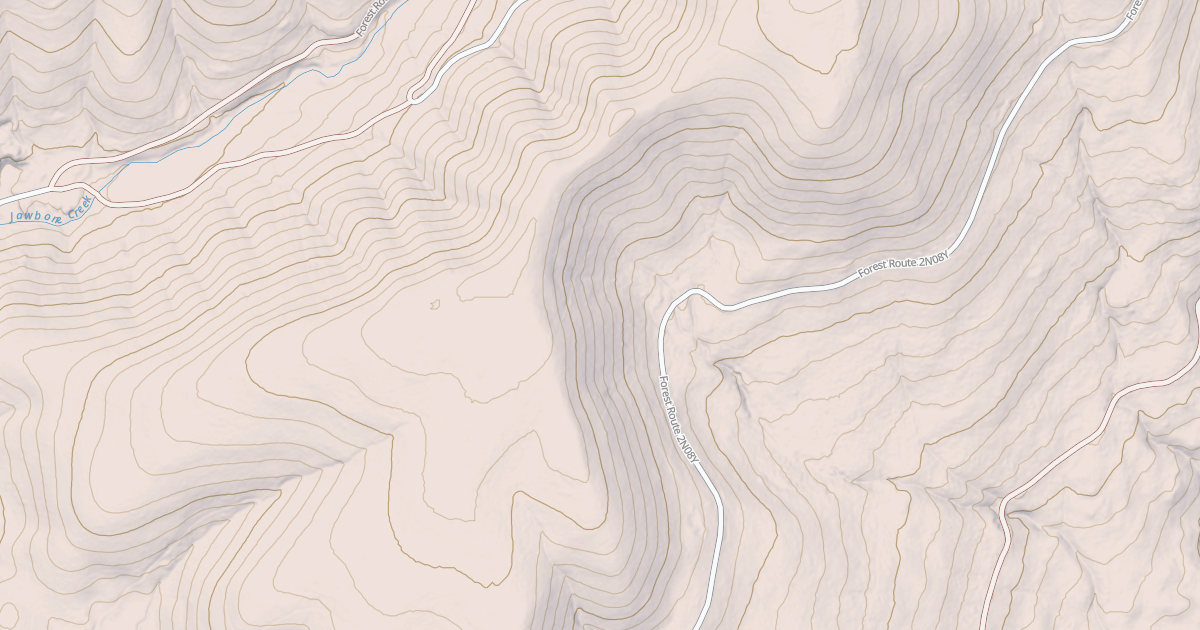 Map preview of CHERRY LK NO OHV-ATV