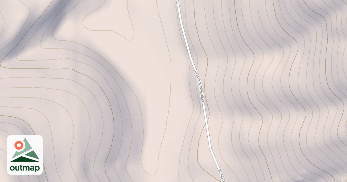 Map of BEAVER CR DISPERSED M