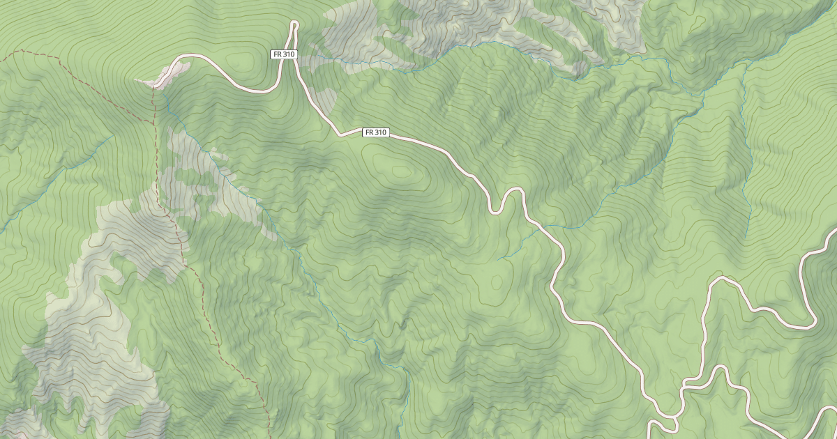 Map preview of LAMB CREEK