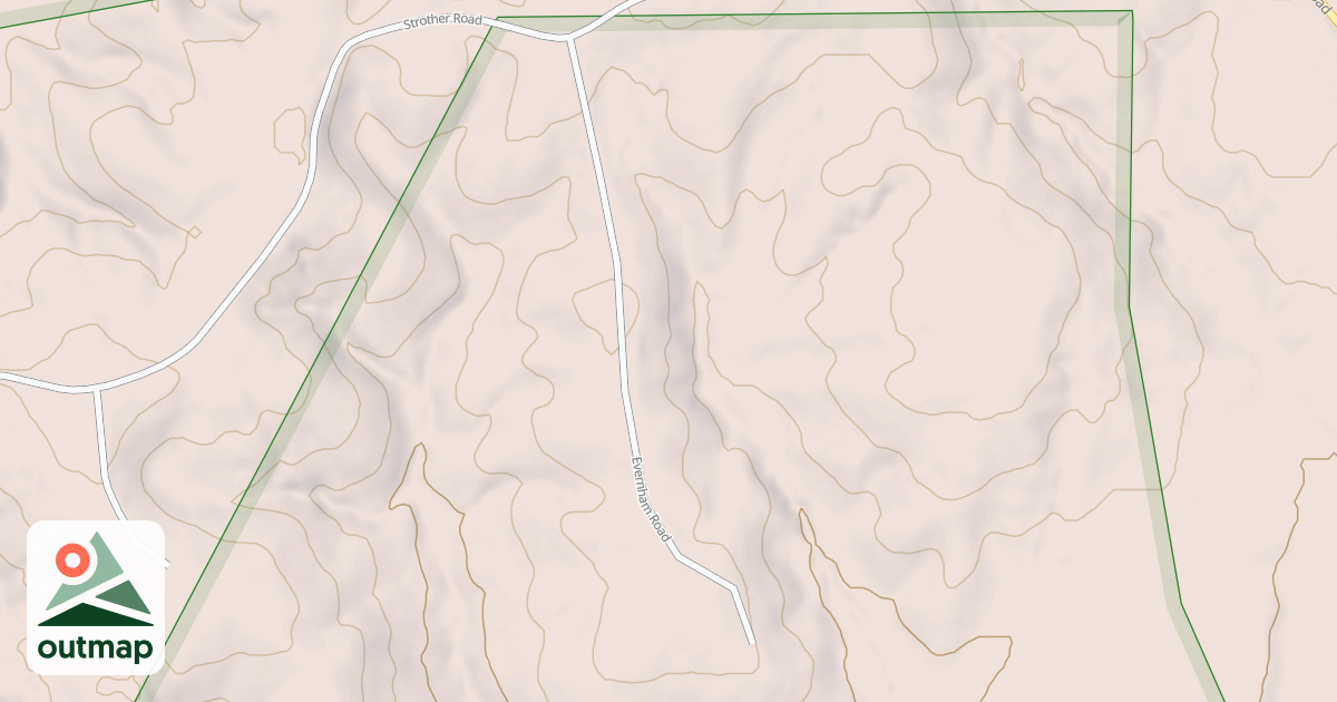 Map of OLD RIDGE B