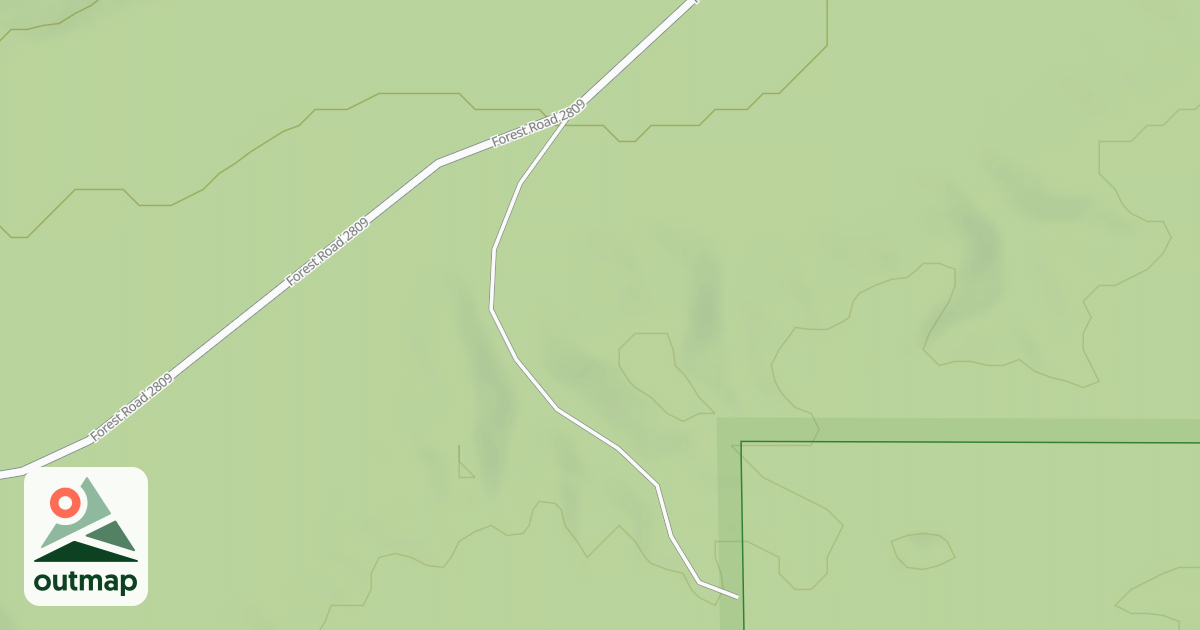 Map of FR 2809B