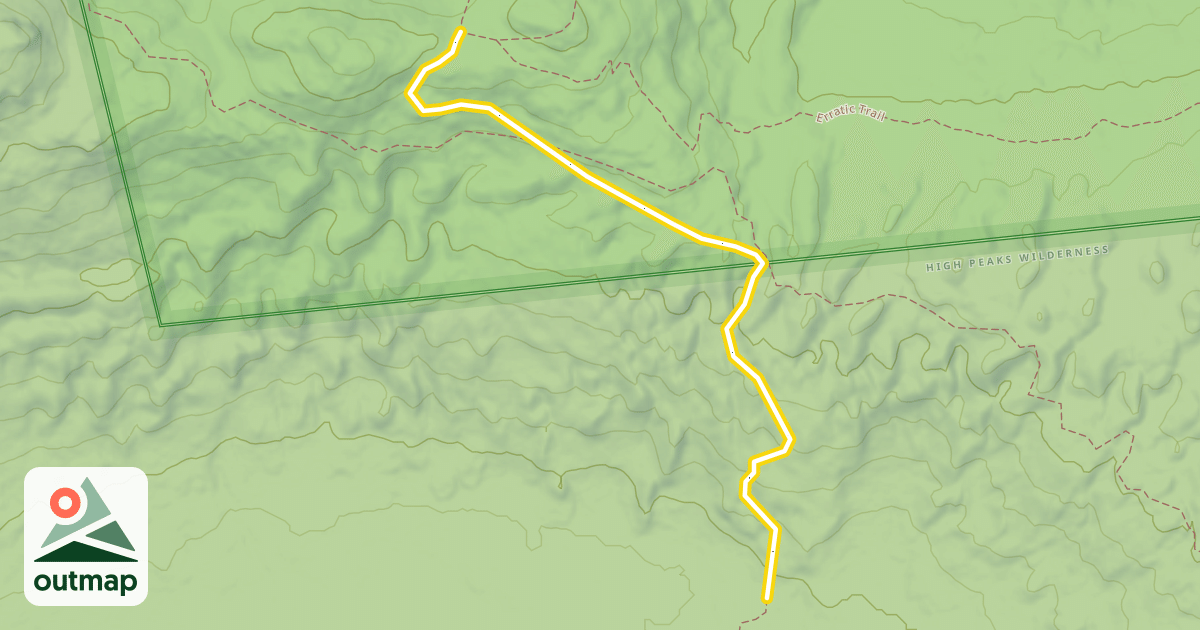 Map of Mr. Van Ski Trail
