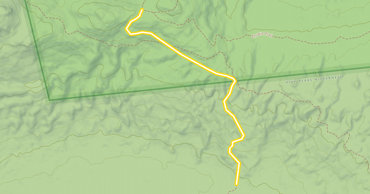 Map preview of Mr. Van Ski Trail