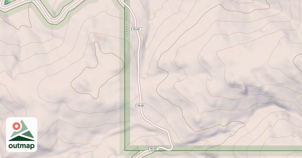 Map of JACKSON CABIN