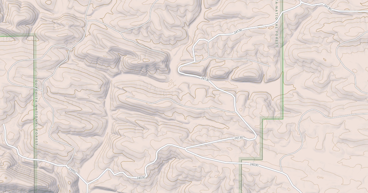Map preview of USFS National Forest System Roads {5012015A-F0EE-465C-8810-5F6A068212A9}