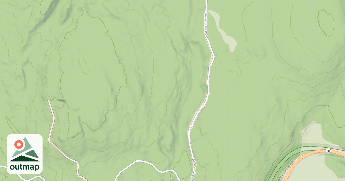 Map of USFS Motor Vehicle Use Map Roads {21F3104C-CAC9-455A-A501-094EBB79969D}