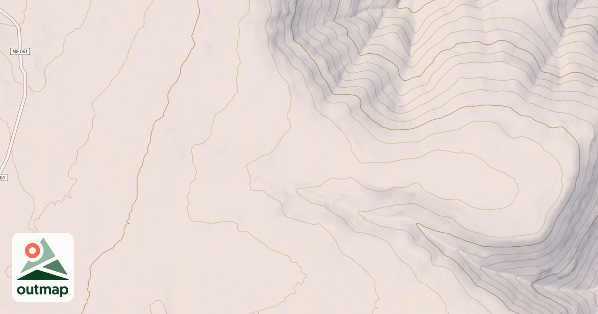 Map of USFS National Forest System Roads {FD12CE72-1C79-48CD-802E-74749C0B4808}