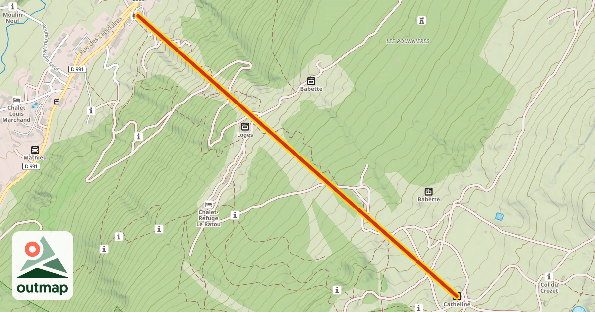 Map of Catheline