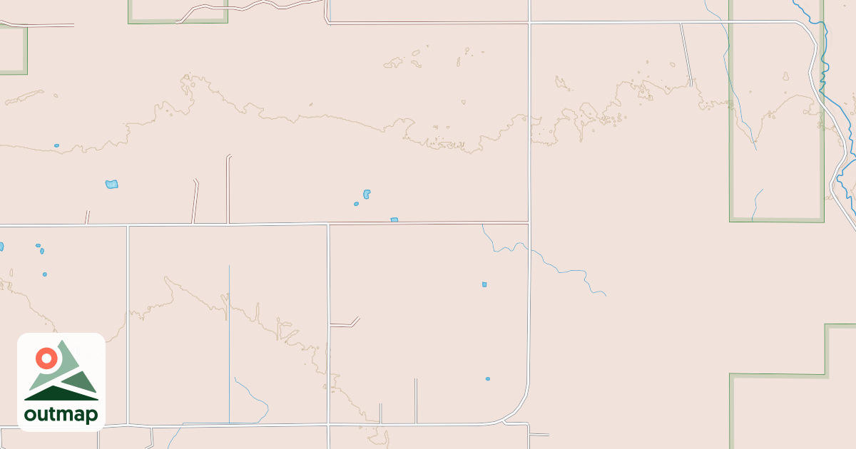 Map of Fourtown-Grygla Trail System
