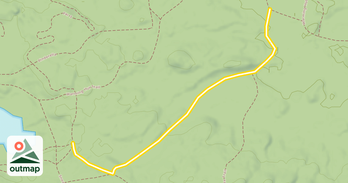 Map of Pretty Bog