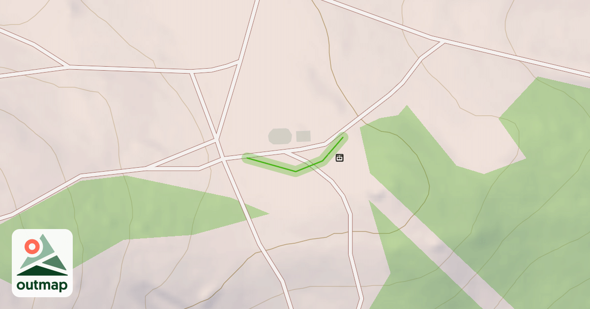 Map of Huggin's Flat