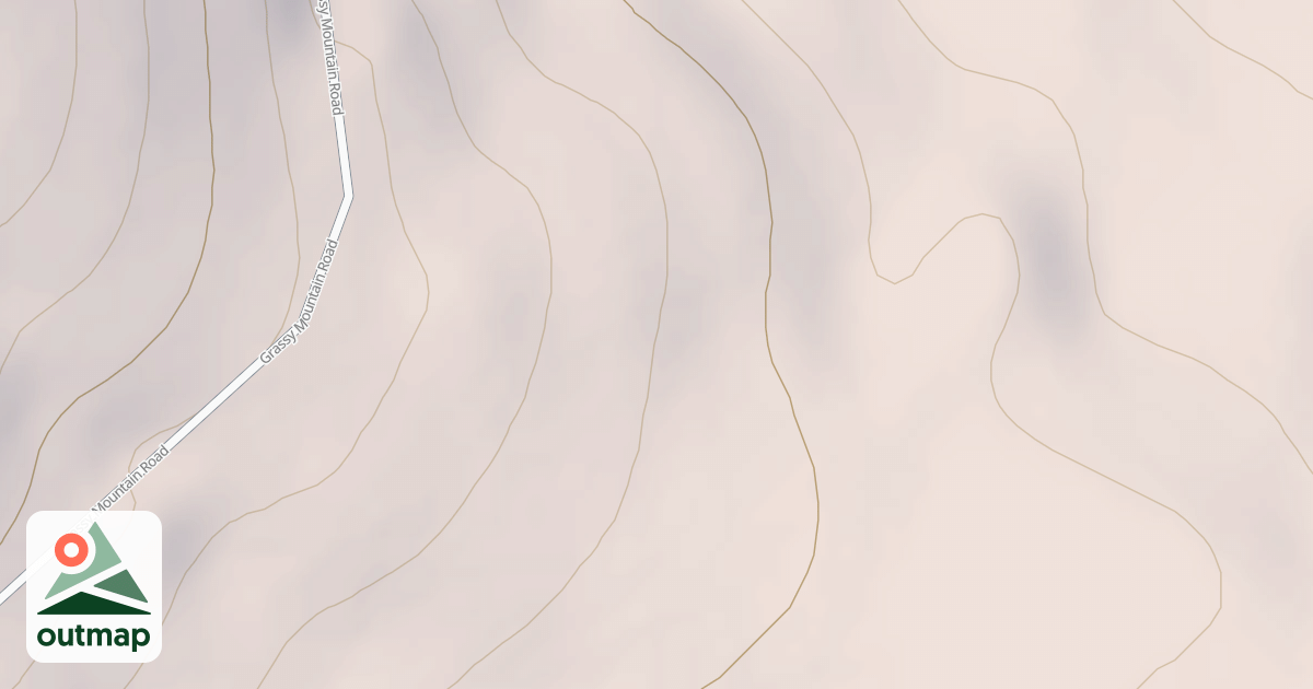 Map of GRASSY MOUNTAIN SPUR 126