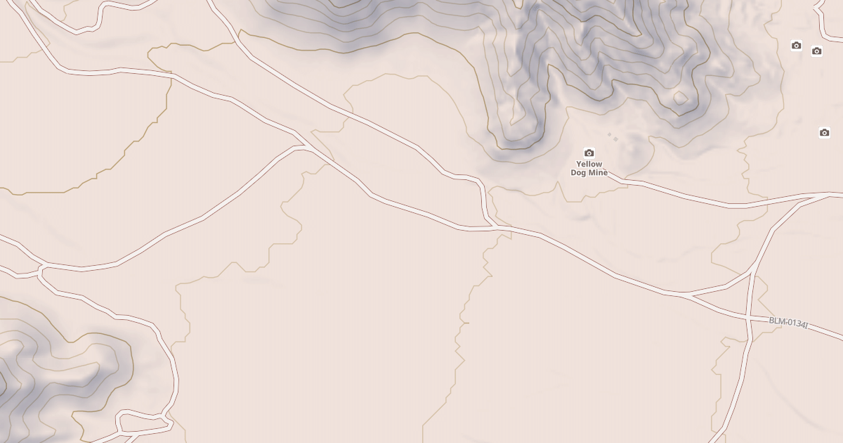 Map preview of BLM National GTLF Public Motorized Roads 45b246cd-e4d6-4170-bb6e-5c1bb07ba86f