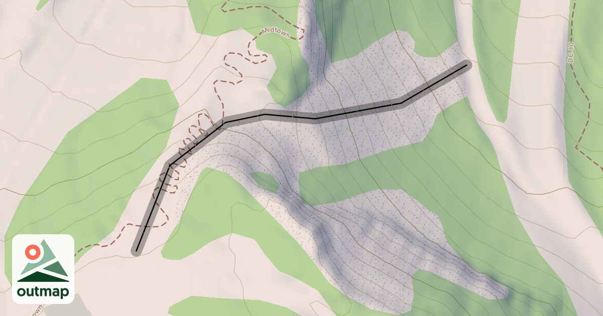 Map of Rogers Ridge
