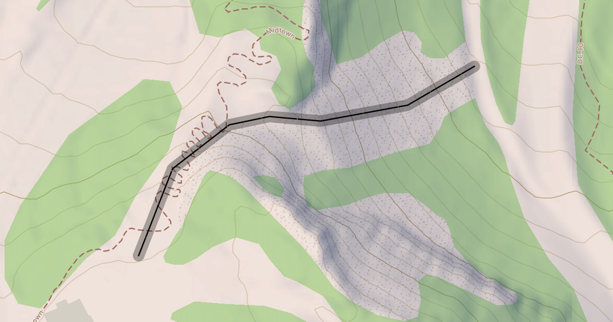 Map preview of Rogers Ridge