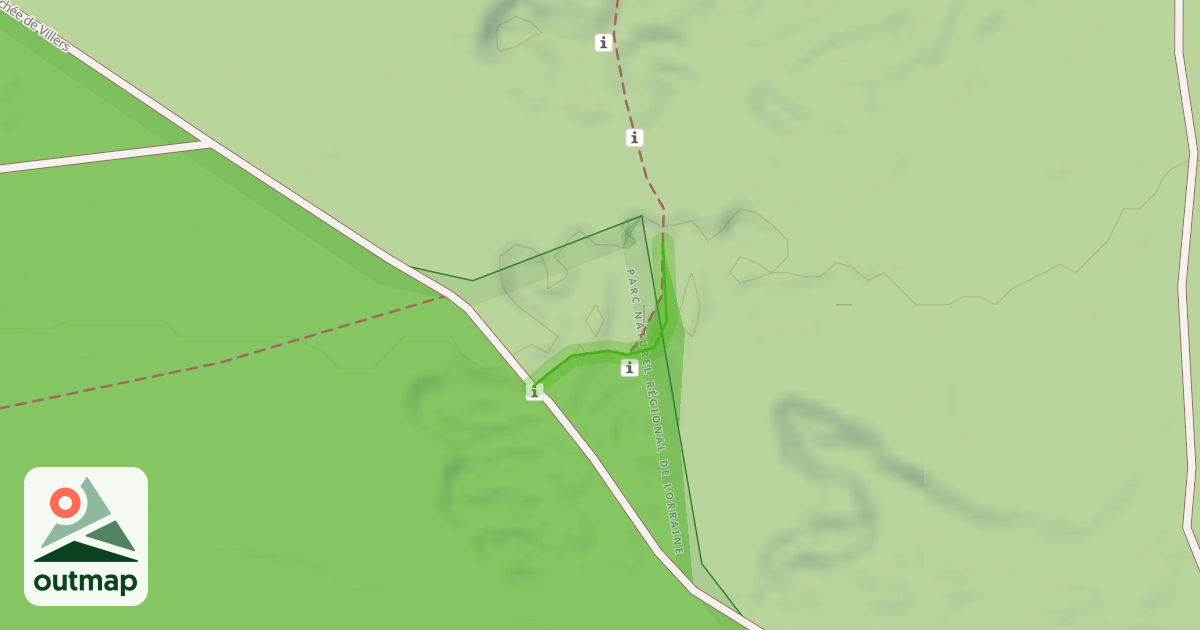 Map of Tranchée des Carrières