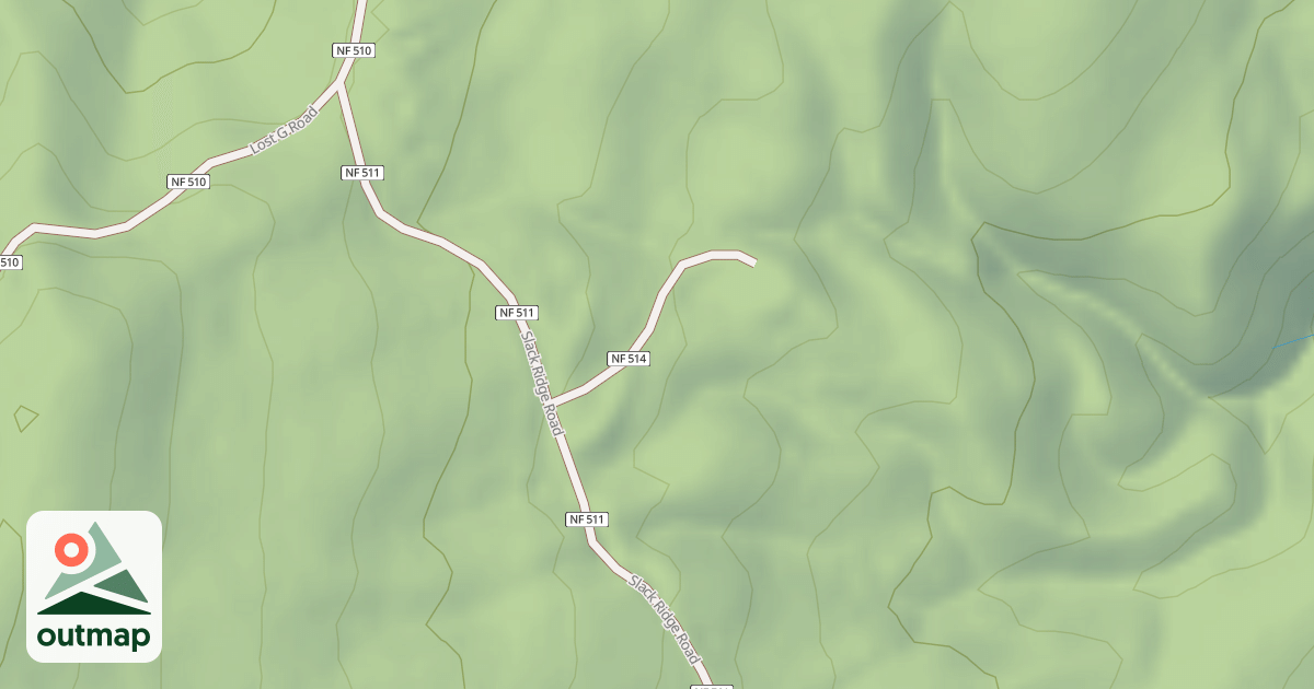 Map of LAY RIDGE
