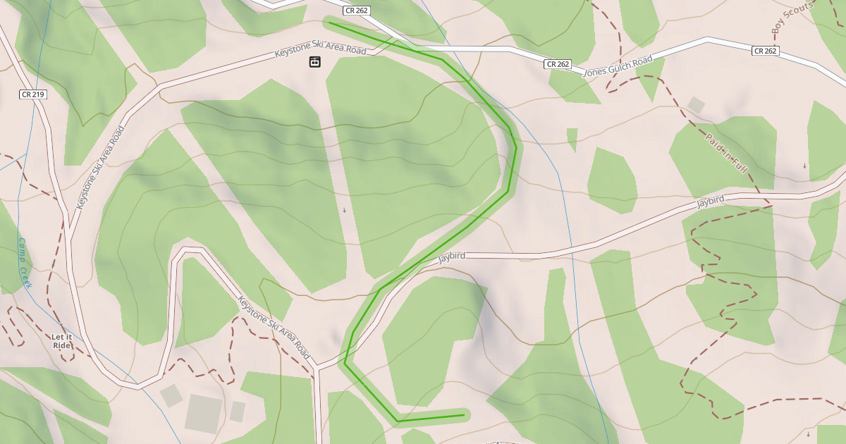 Map preview of Jaybird
