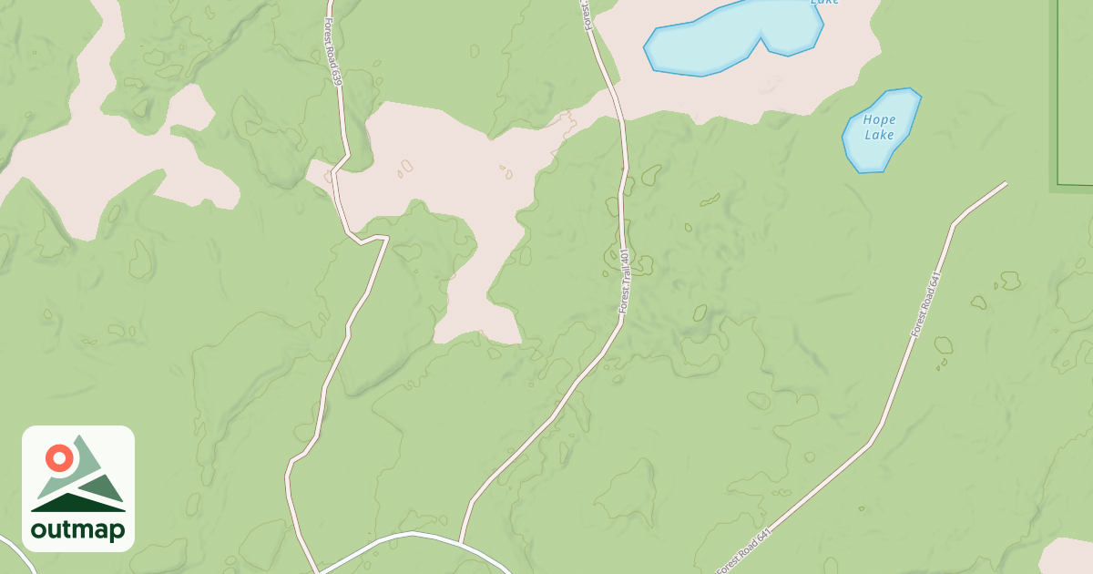 Map of FR 640