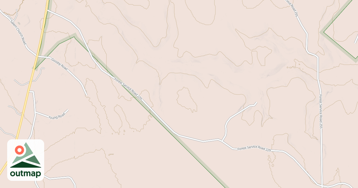 Map of NEBLETTS CREEK