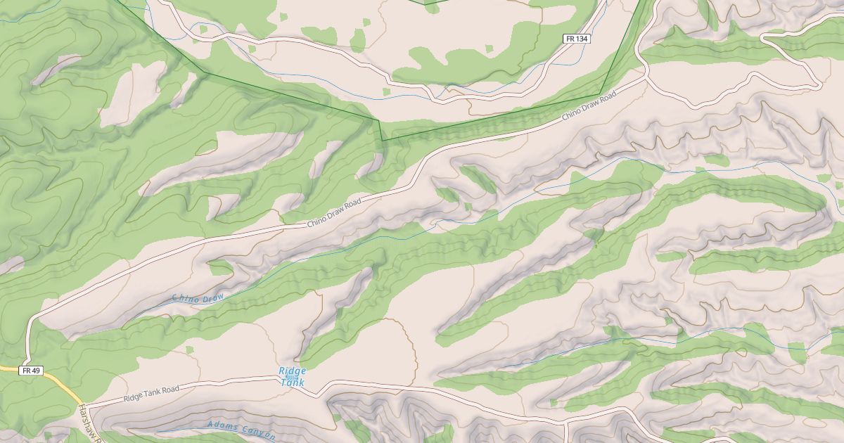 Map preview of CHINO DRAW