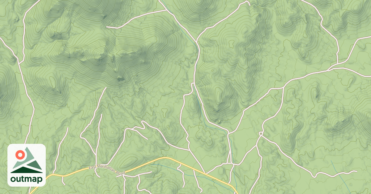 Map of CRONE GULCH ROAD