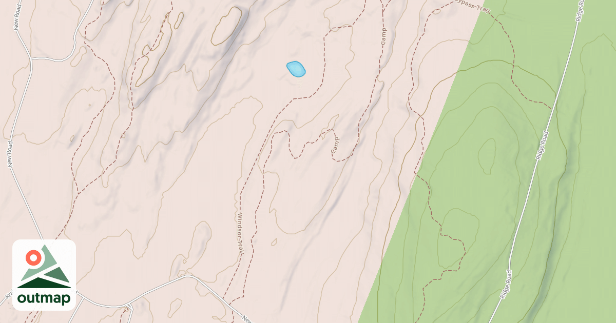 Map of Camp Trail