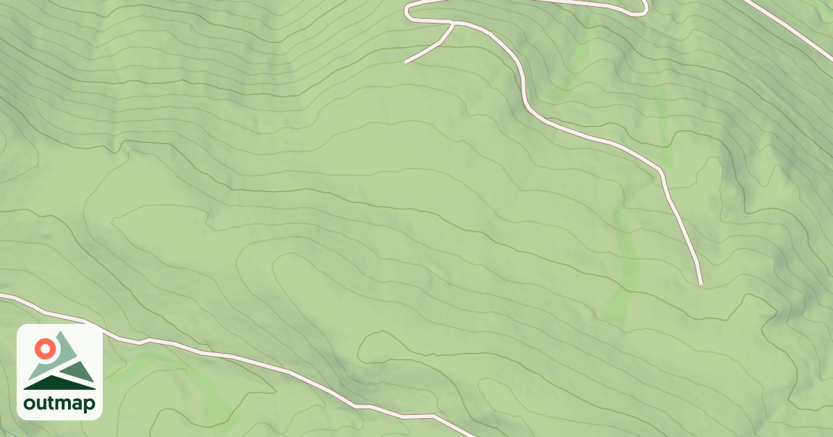 Map of CODY SPUR 4WD TRAIL