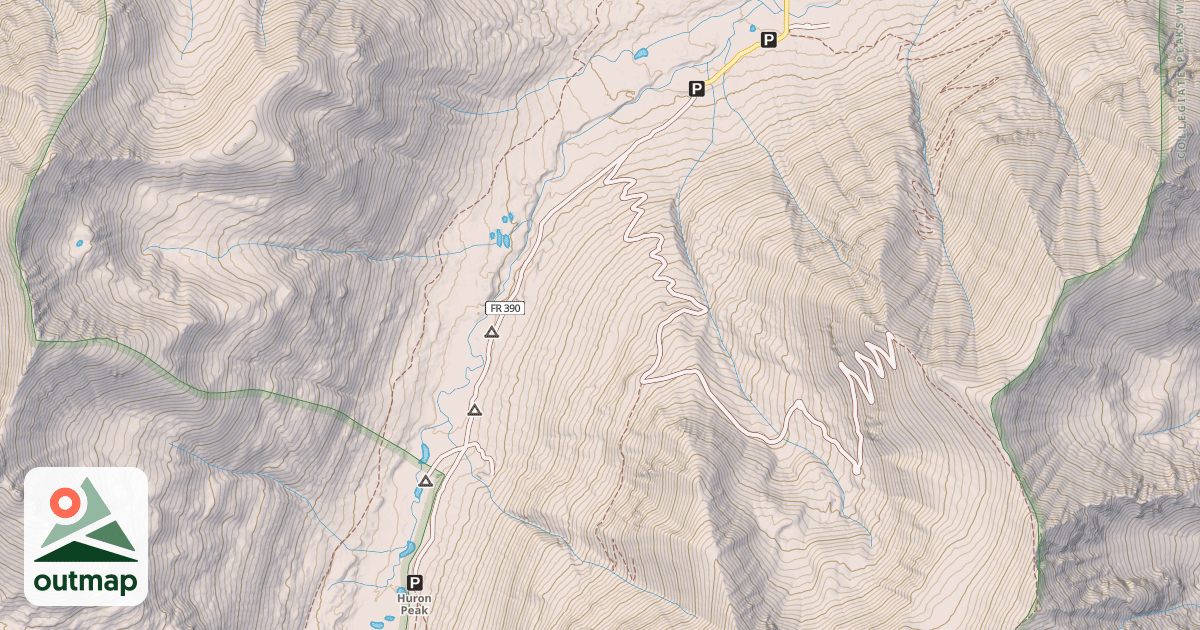 Map of CLEAR CREEK