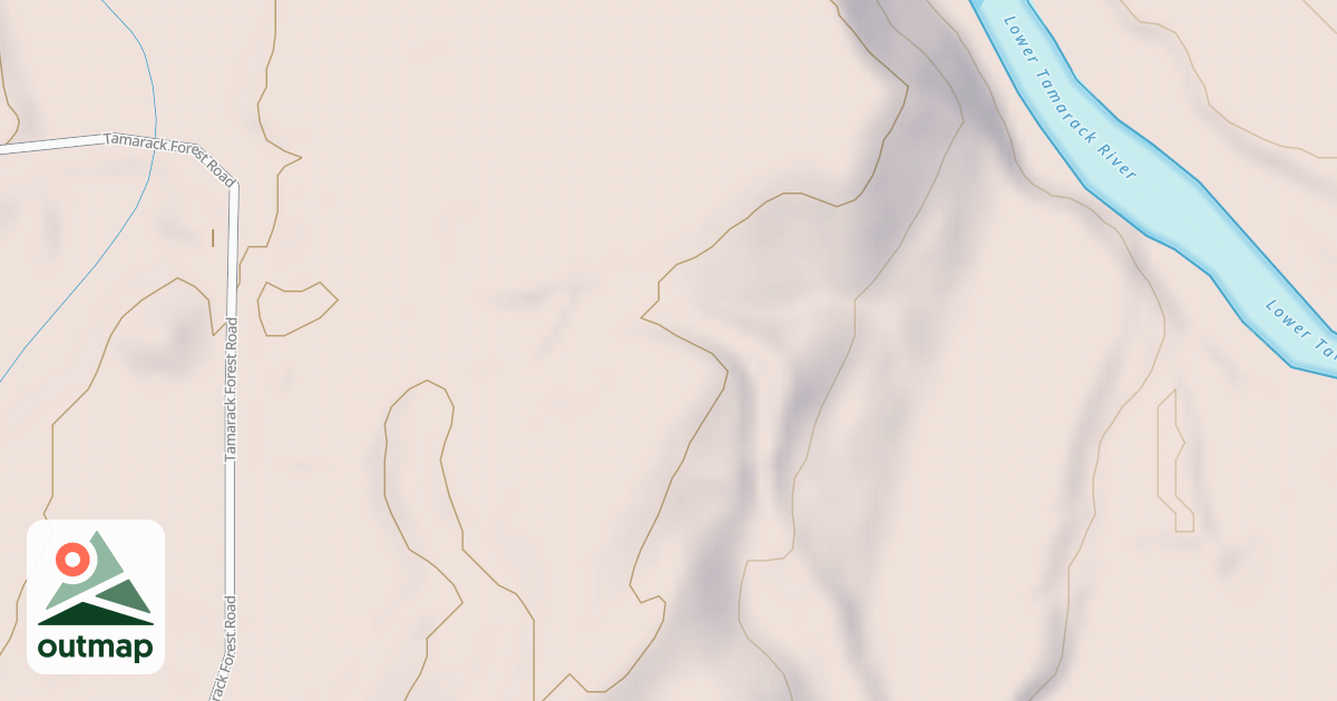 Map of Pine Riders Trail: St. Croix State Forest
