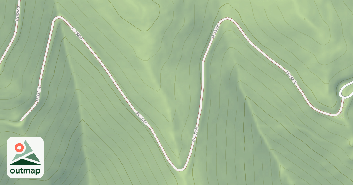 Map of (FDR) NORTHSIDE-RAILROAD CREEK