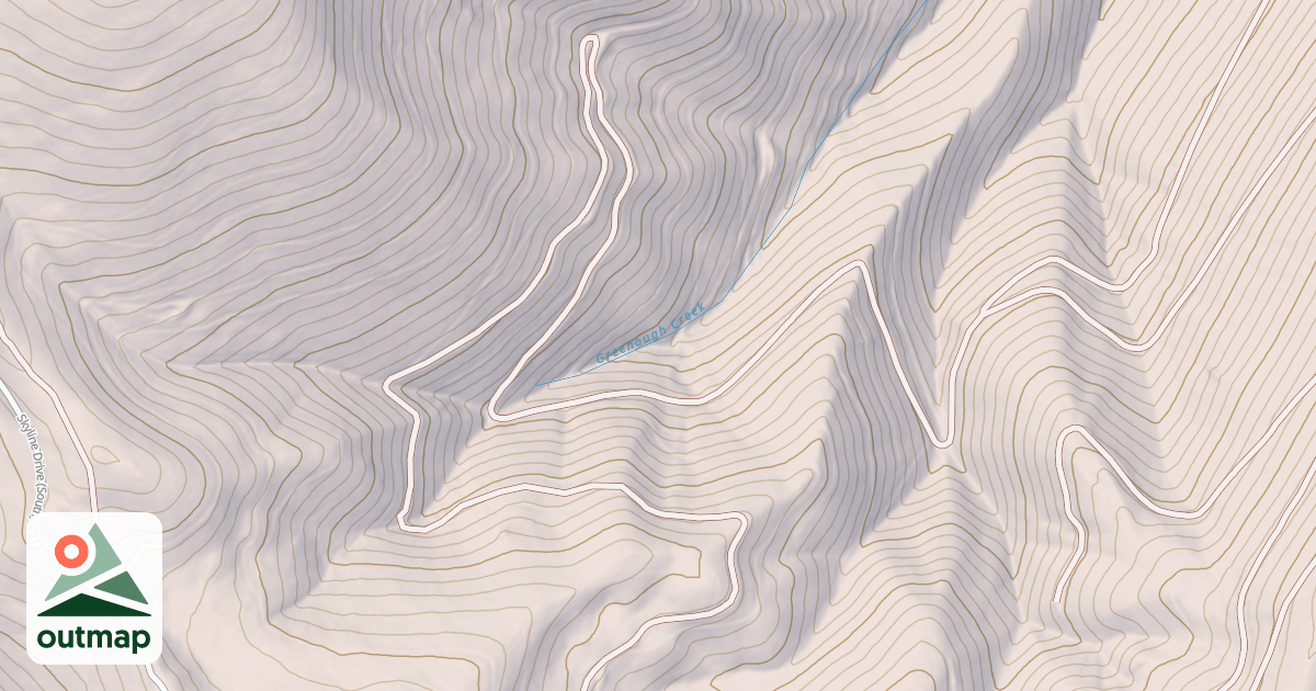 Map of WEST GREENOUGH