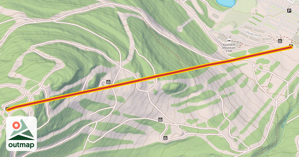 Map of Kaatskill Flyer