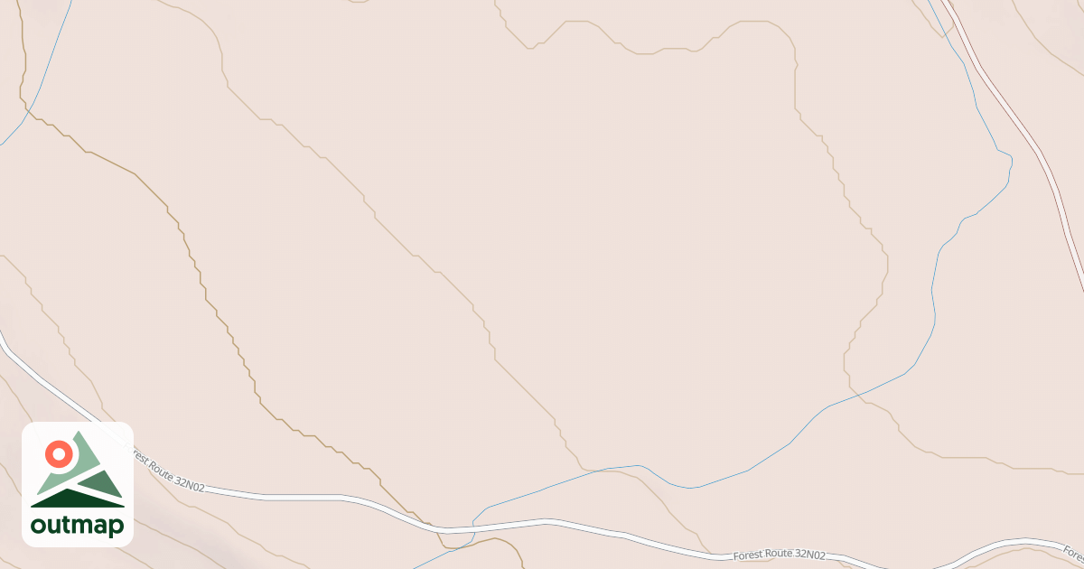 Map of USFS Motor Vehicle Use Map Trails 440303010602