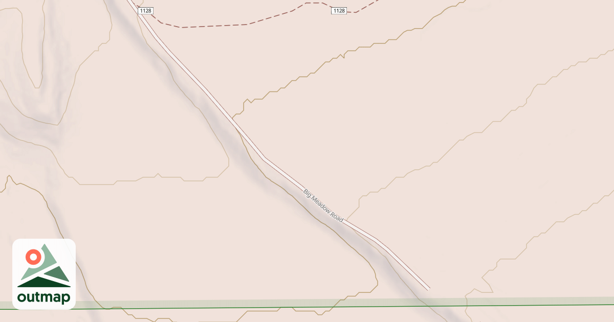 Map of BIG MEADOW