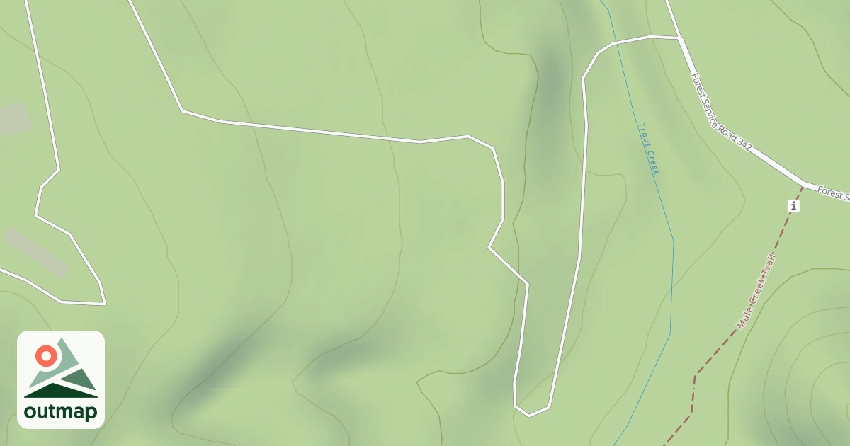 Map of TEMPLED HILLS