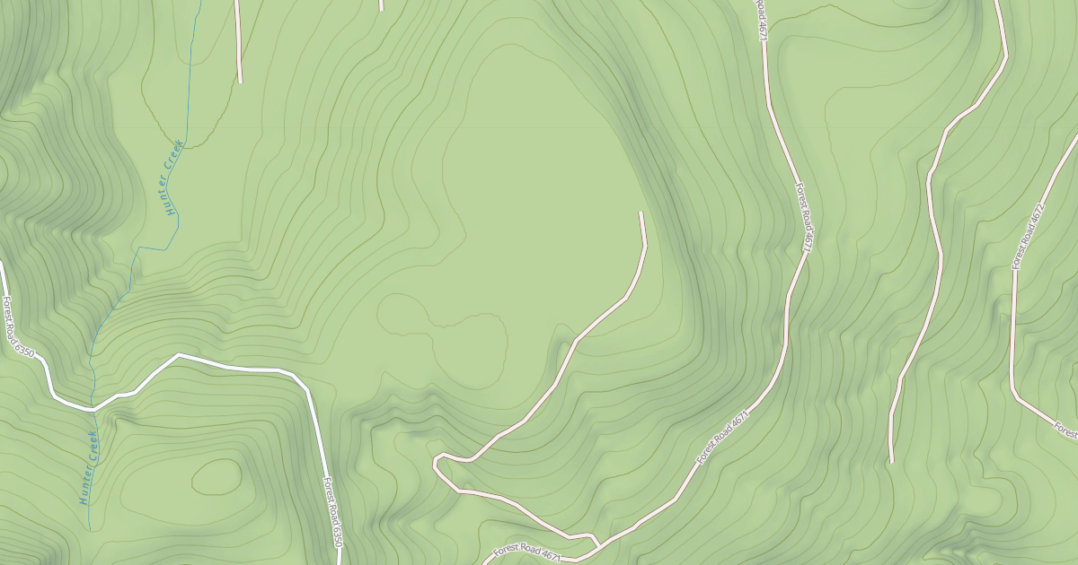 Map preview of USFS National Forest System Roads {A13287CB-FE25-4175-A836-0A89C487D00B}