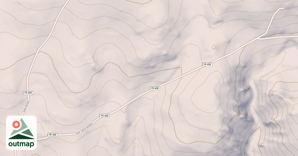 Map of SALT SPUR