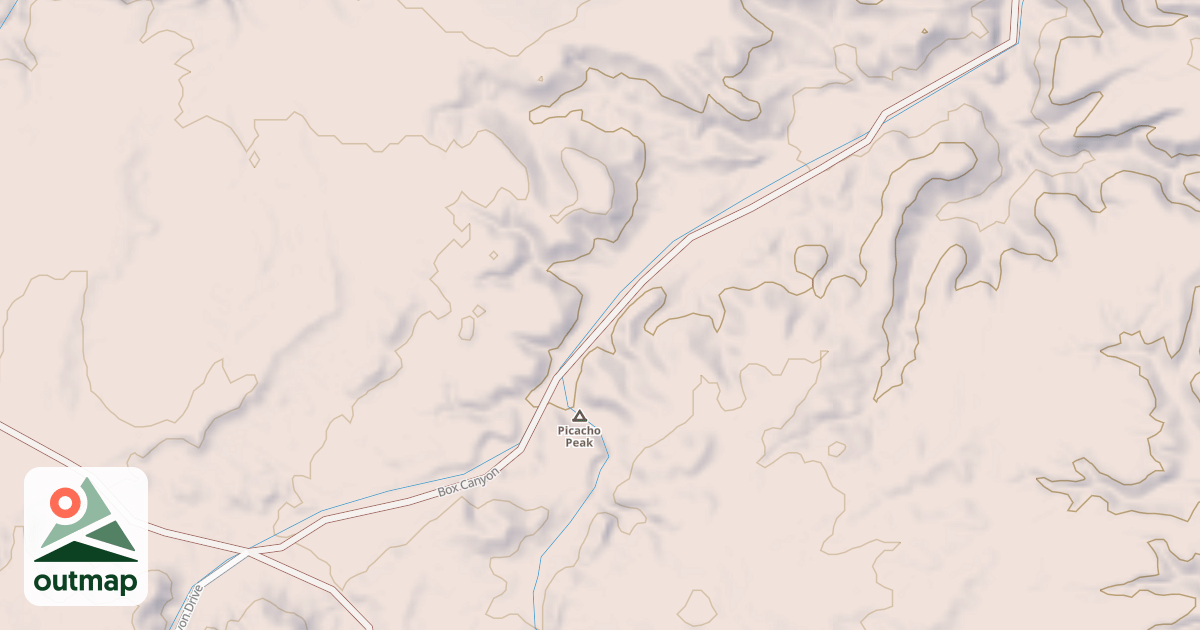 Map of Long Connecting Trail