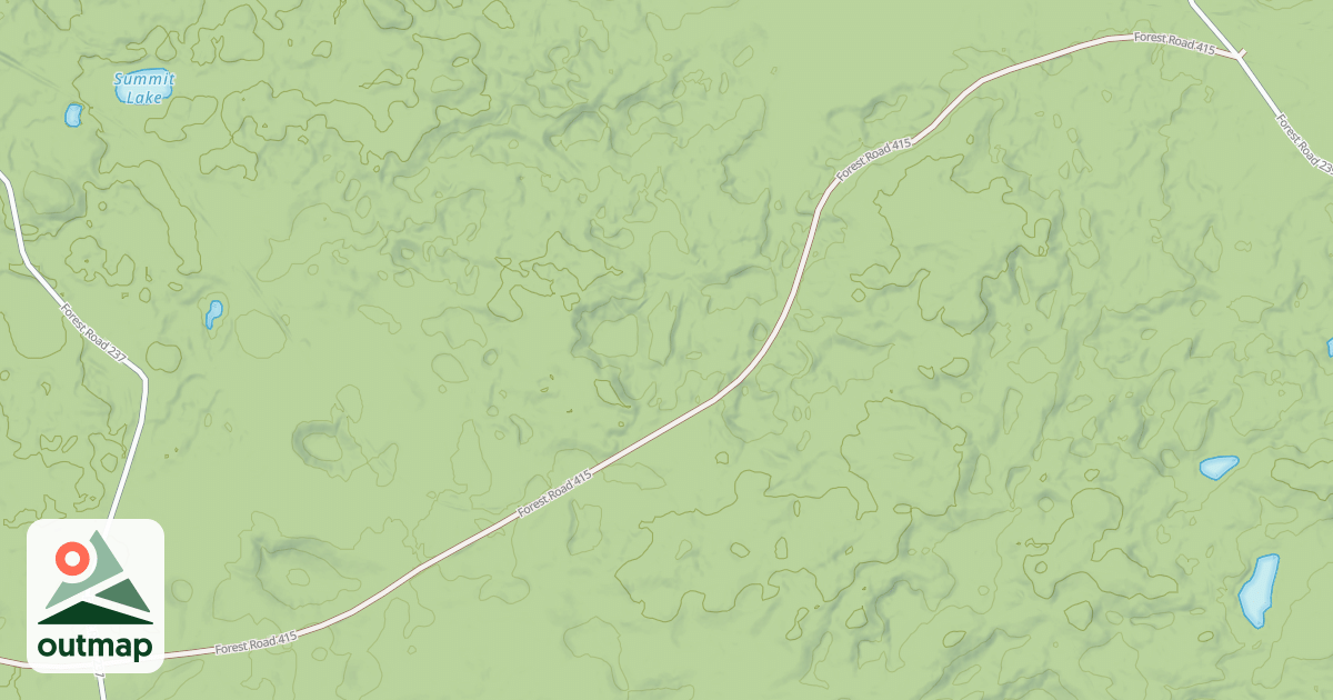 Map of FR 415