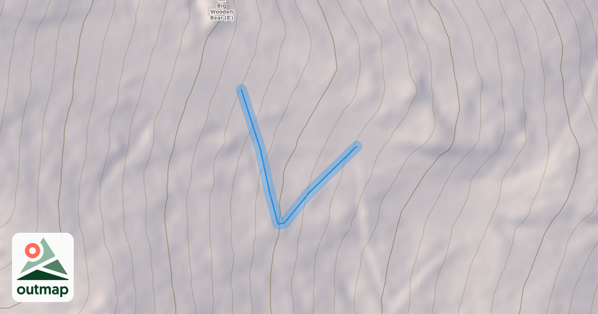 Map of Upper Switchback