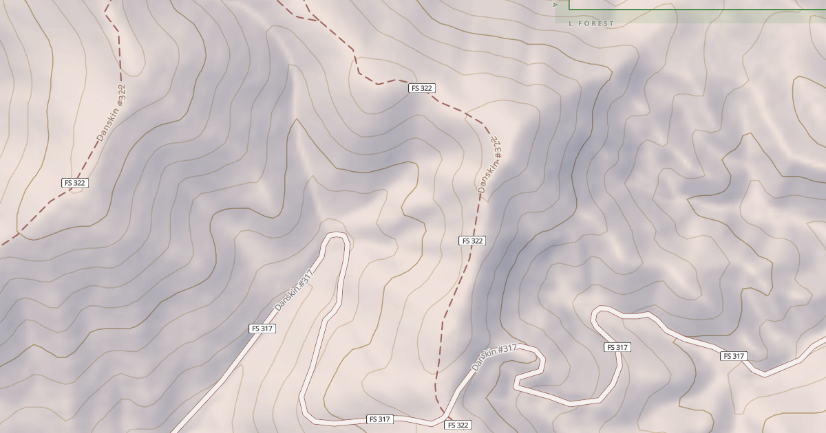 Map preview of Danskin #322