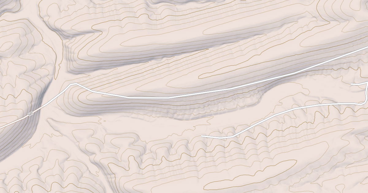 Map preview of LOWER BARNHART SPUR