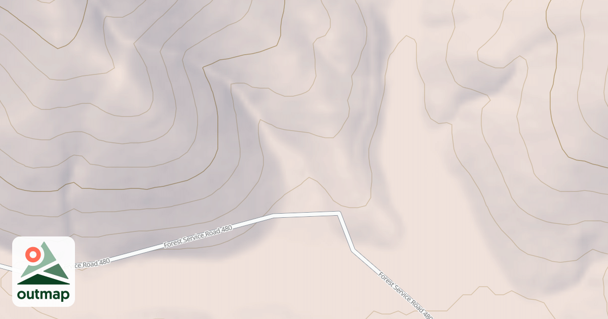 Map of USFS National Forest System Roads {13C3B34B-2575-4FA6-9E96-E96998AFC387}