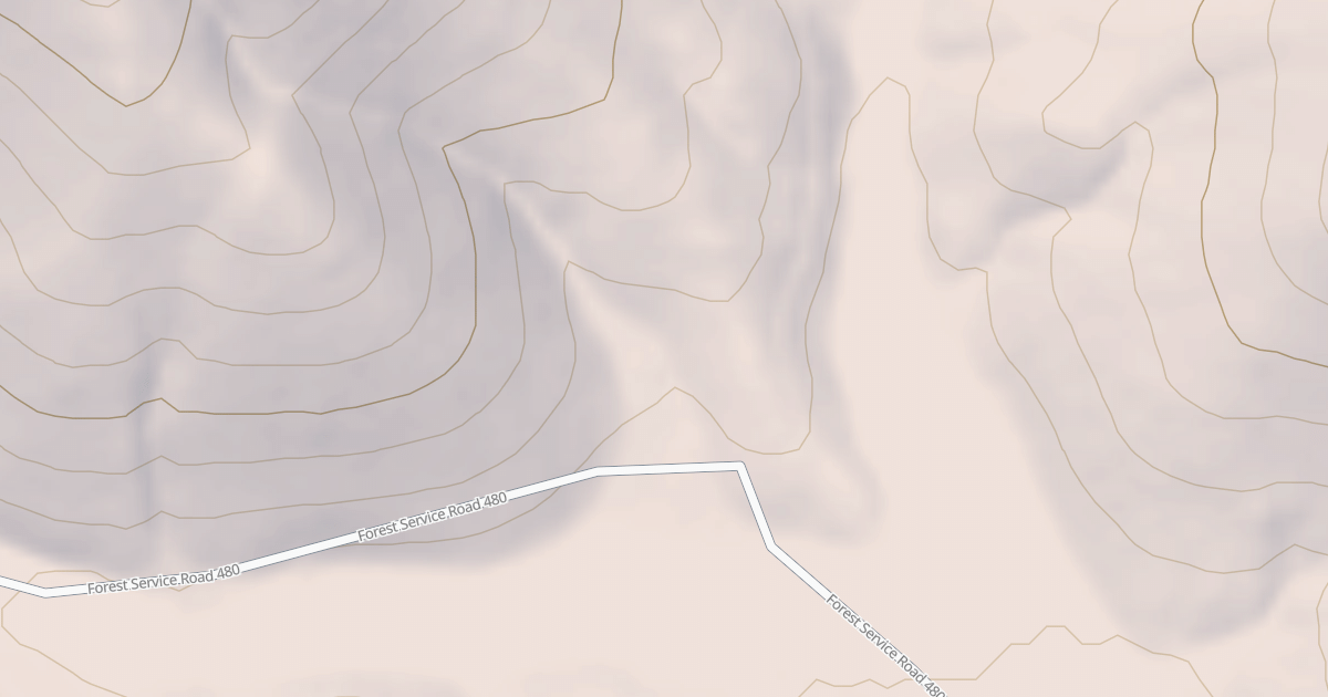 Map preview of USFS National Forest System Roads {13C3B34B-2575-4FA6-9E96-E96998AFC387}