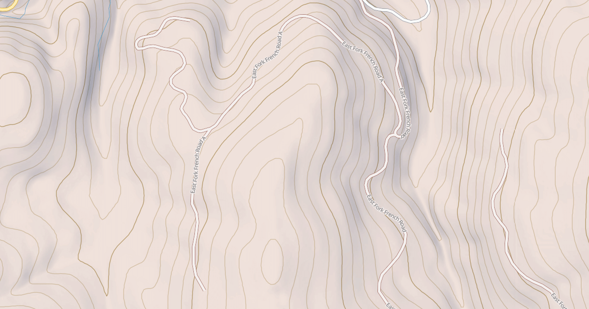 Map preview of EAST FORK FRENCH A