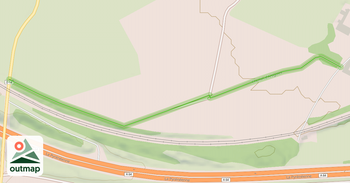 Map of Chemin d'Artigoles
