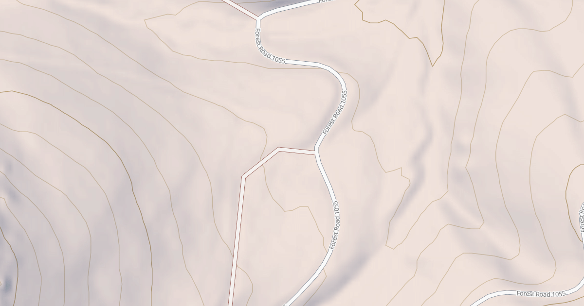 Map preview of USFS National Forest System Roads {806560DE-60B5-44A0-92A2-E5D90497CEB0}